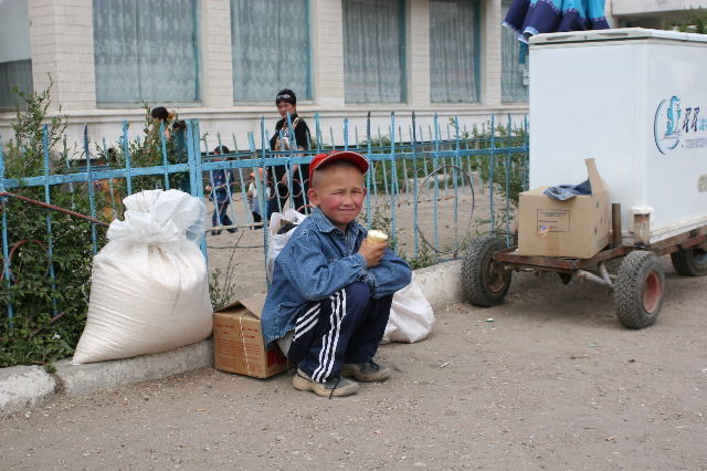 Boy in Village