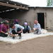 At-Bashy, Naryn Region Prepaing layers of wool