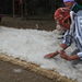 At-Bashy, Naryn Region Prepaing layers of wool