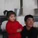 At-Bashy, Naryn Region Grandson and granddaughter waiting