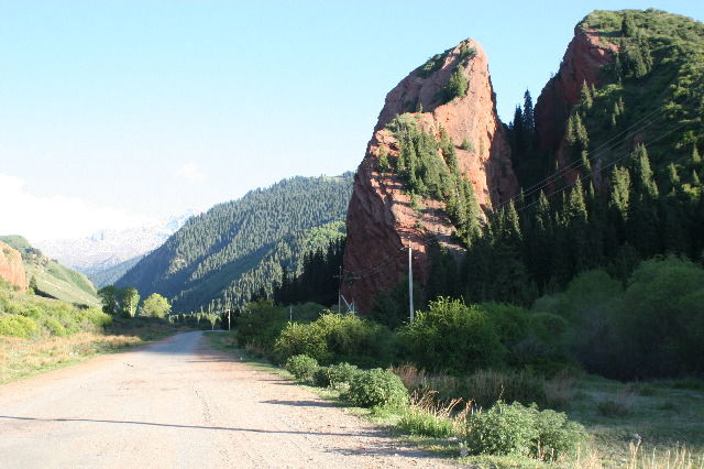 around Issyk-Kul lake