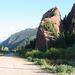 around Issyk-Kul lake The 'Broken Heart' mass of rocks