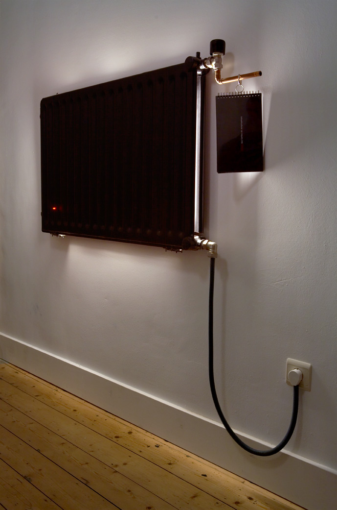 Black Radiant Radiator